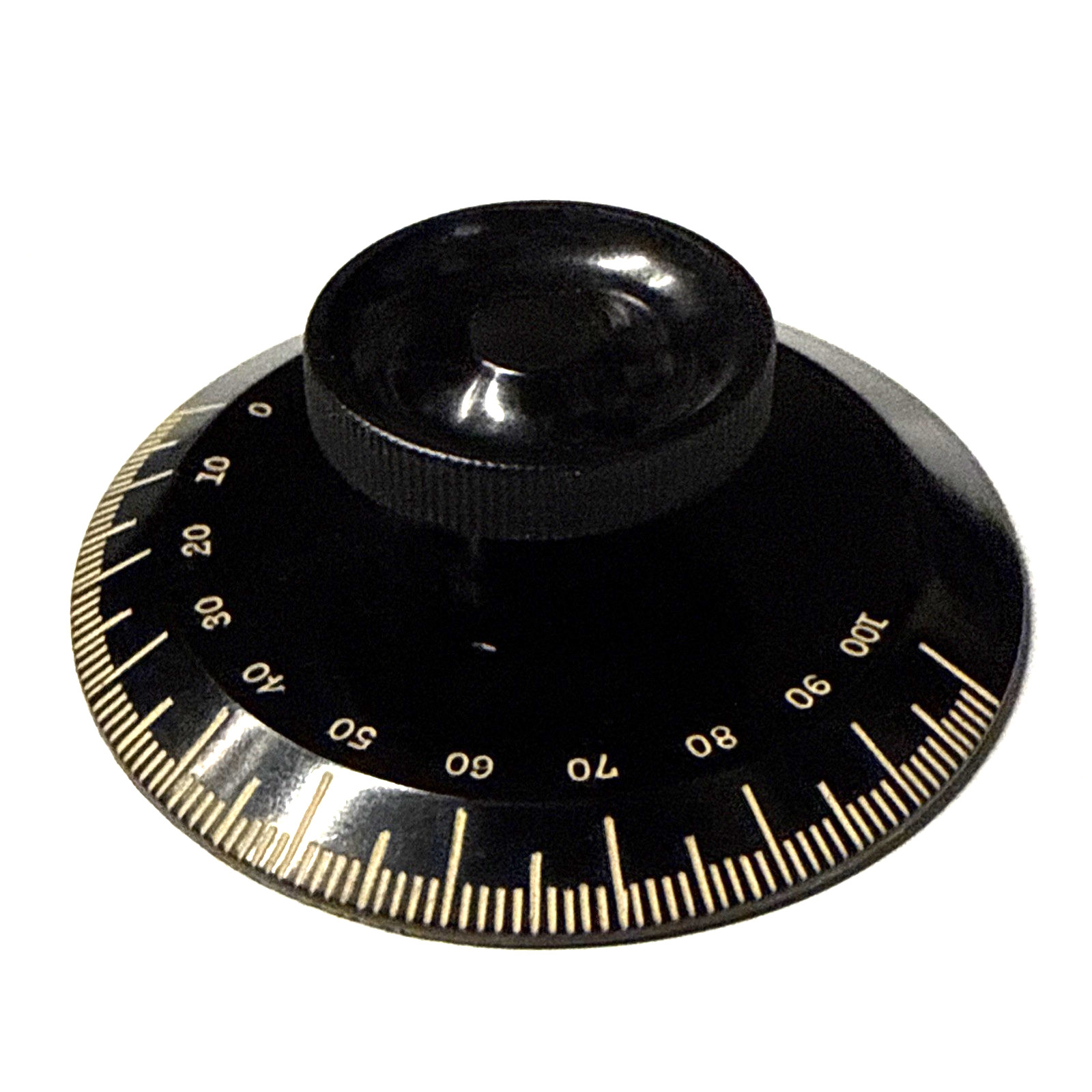 DIAL  knob w/ skirt  OD=77mm REMLER No.100 bakelite dial and knob for 3/16"shaft