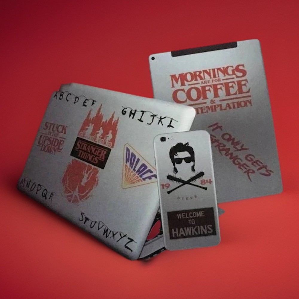 Stranger Things (The Upside Down) Tech Stickers Season 5 New