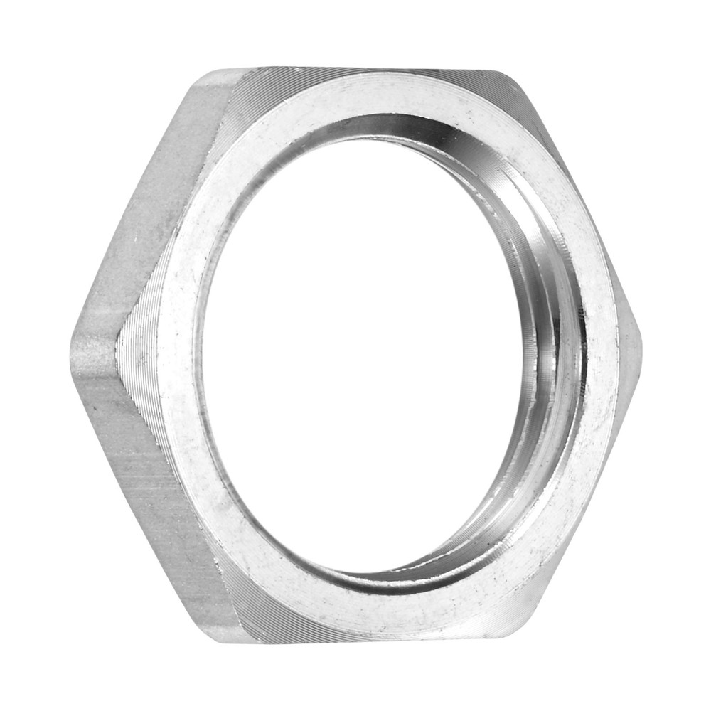 1-Pack Cast Pipe Fitting Hex Locknut, G1 Female Thread Hex Locking Nut