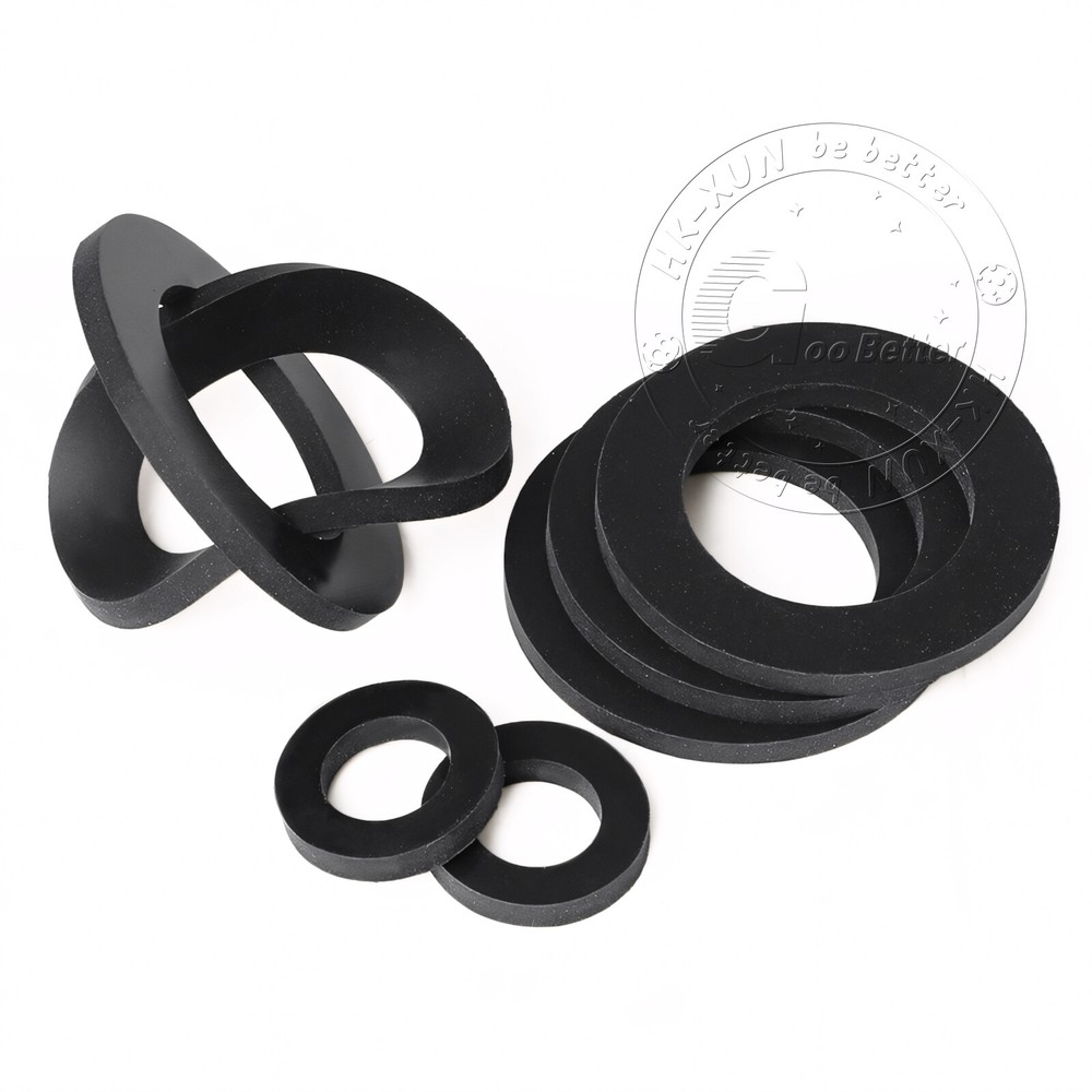 Solid NBR Nitrile Rubber Washer 2mm Thickness pick own size 4mm-44mm Diameter