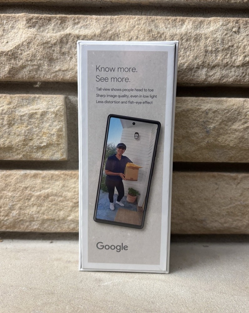 Google Nest Doorbell, Wired - Ash