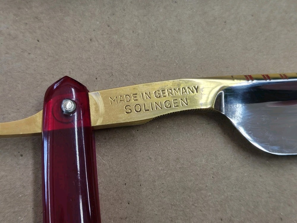 Solingen Germany Bismarck Straight Razor