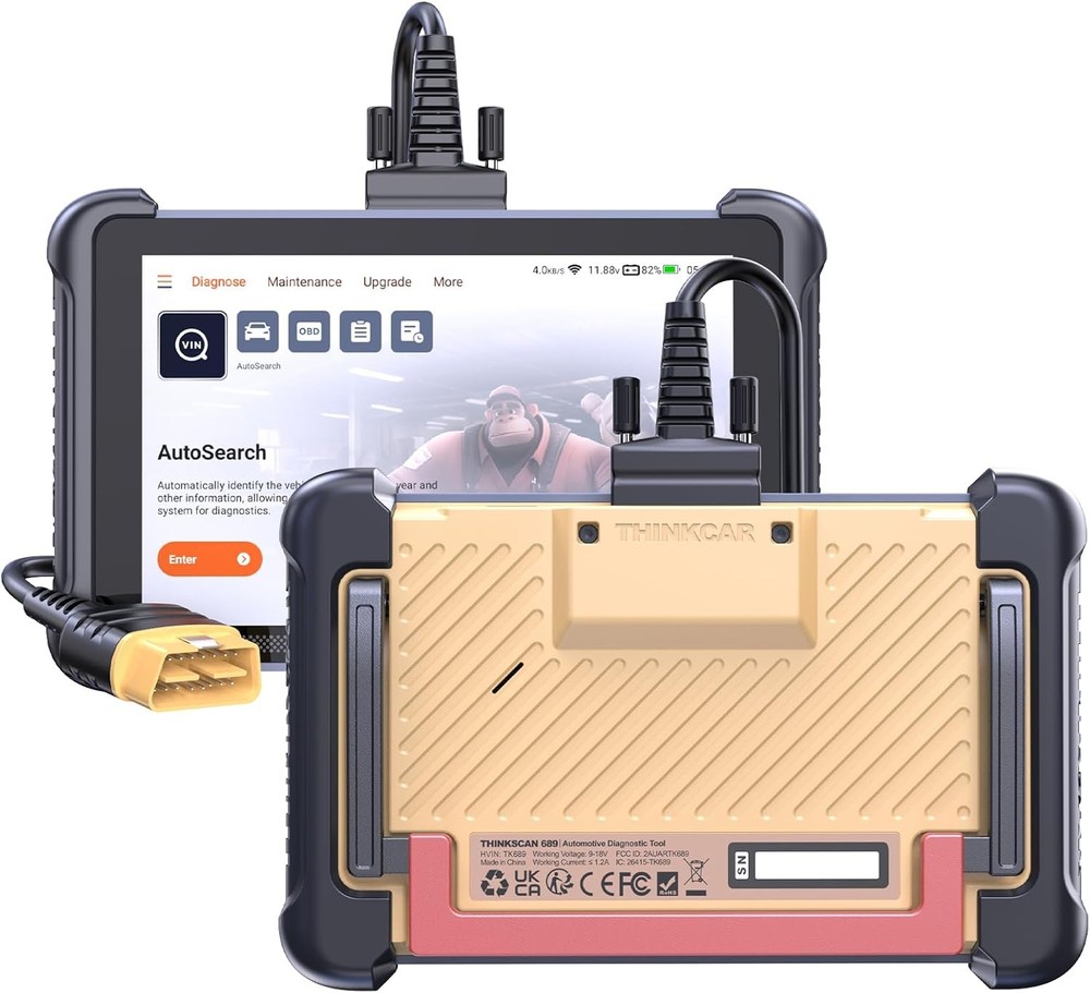 ThinkScan 689 Car System Auto Diagnostic Scanner Bidirectional Scan Key Program