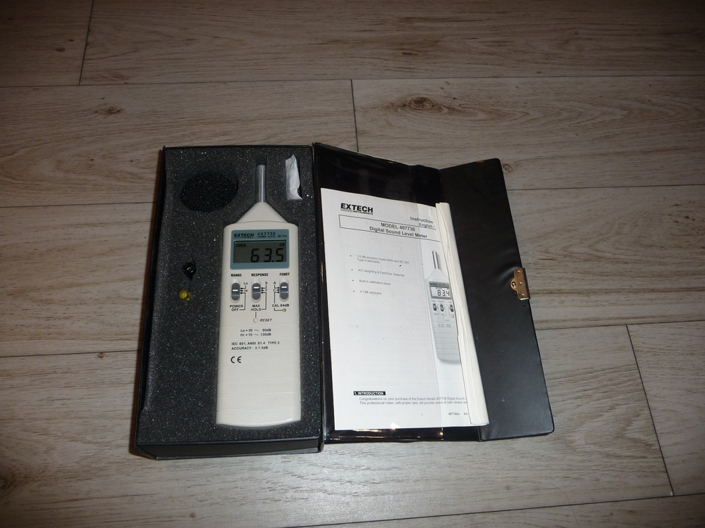 Extech Instruments 407736 Digital Sound Level Meter
