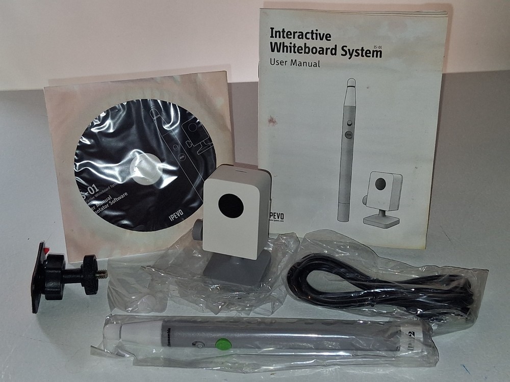 IPEVO INTERACTIVE WHITEBOARD SYSTEM DRAW-ANNOTATE, AND INTERACT, NEVER BEEN USED