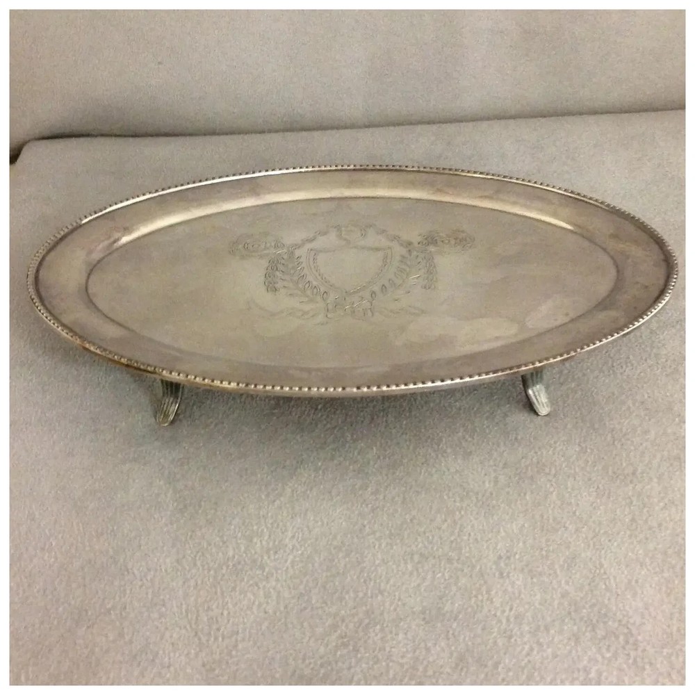 Barker Ellis Silverplate Tea Pot Stand In
