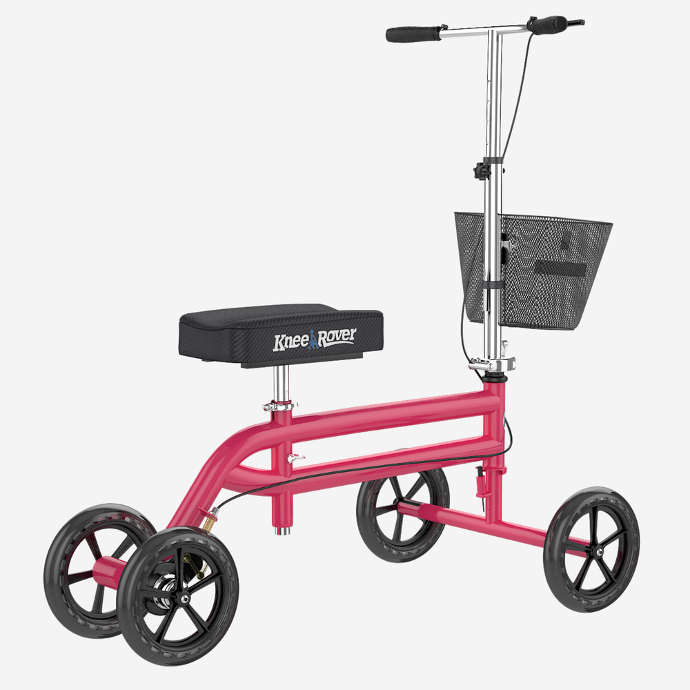 KneeRover® Steerable Knee Scooter Pink