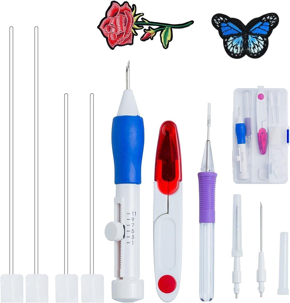Comprehensive Magic Embroidery Pen Set - Perfect for Creative Sewing Projects