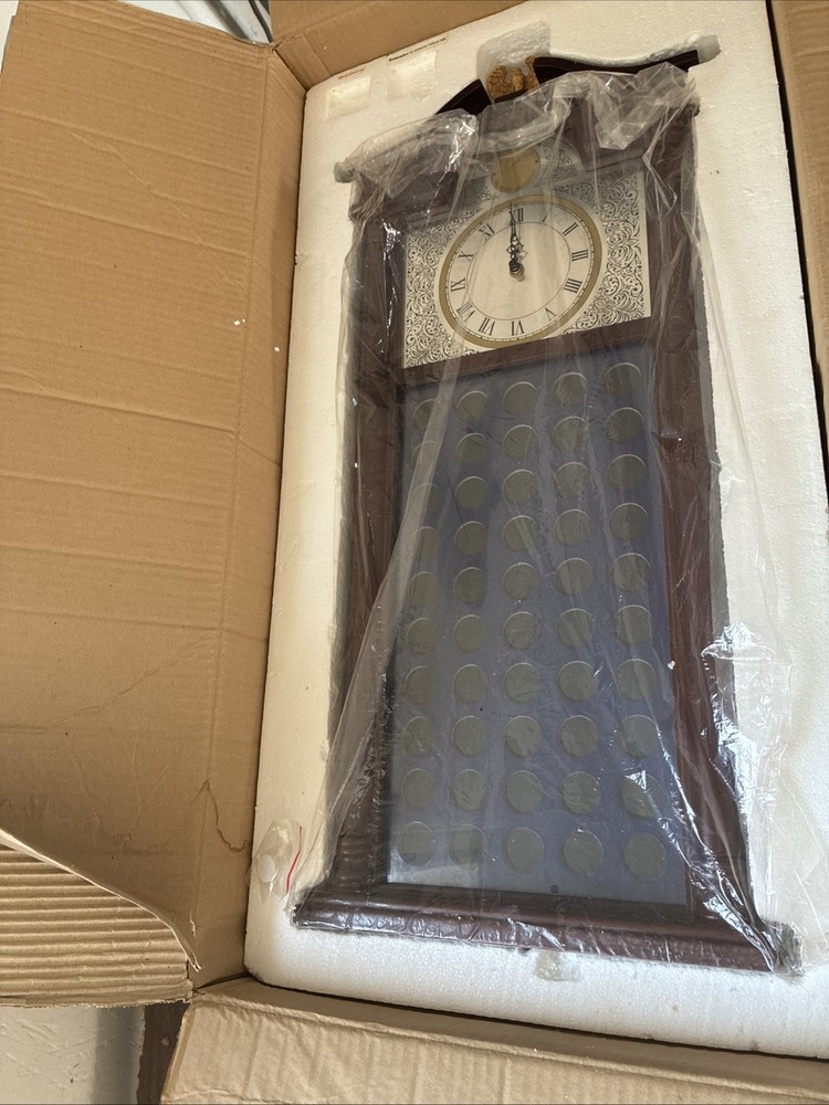 Danbury Mint State Quarter Clock