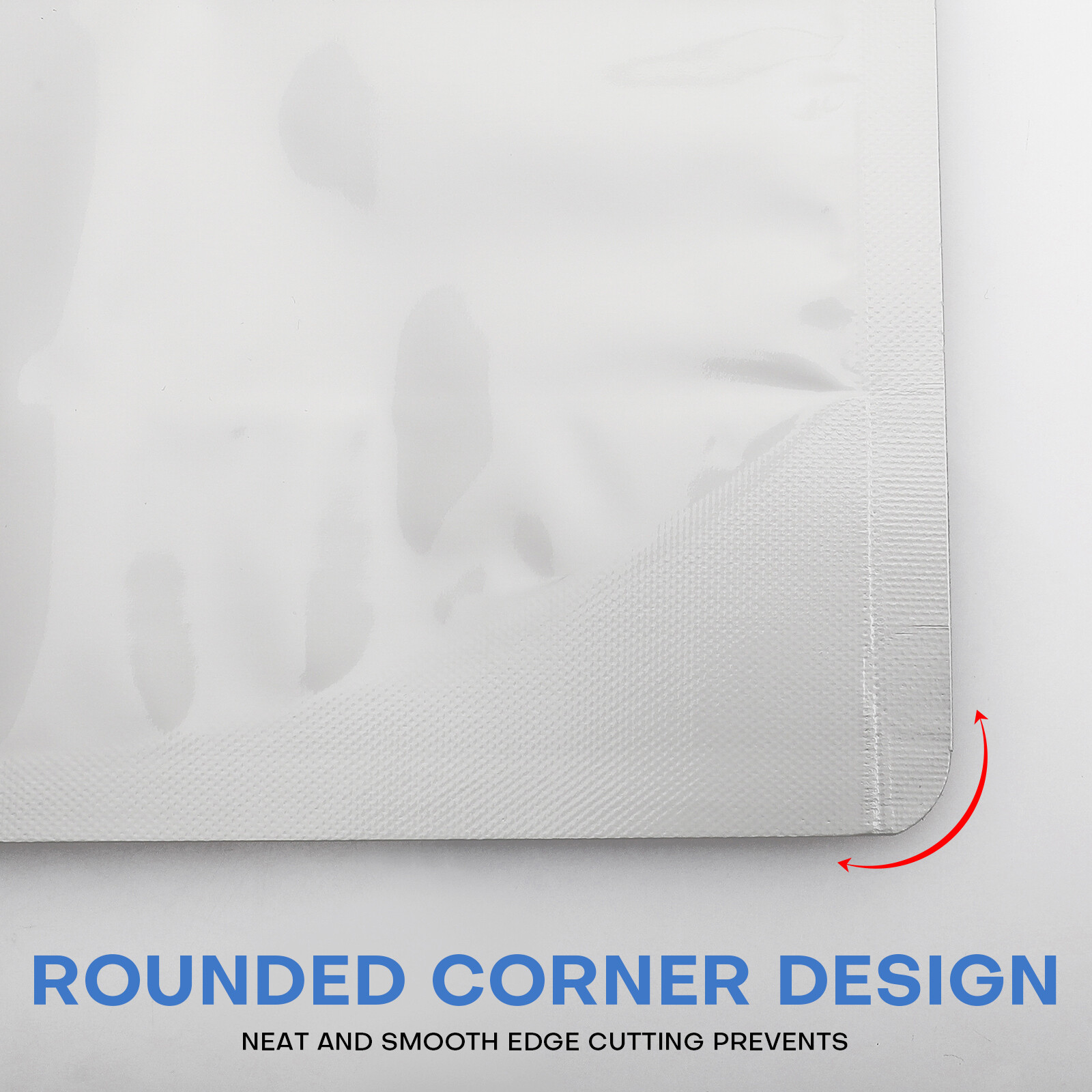 50/100pcs Mylar Bags 8.7Mil w/ Oxygen Absorbers Stand-Up Resealable Food Storage