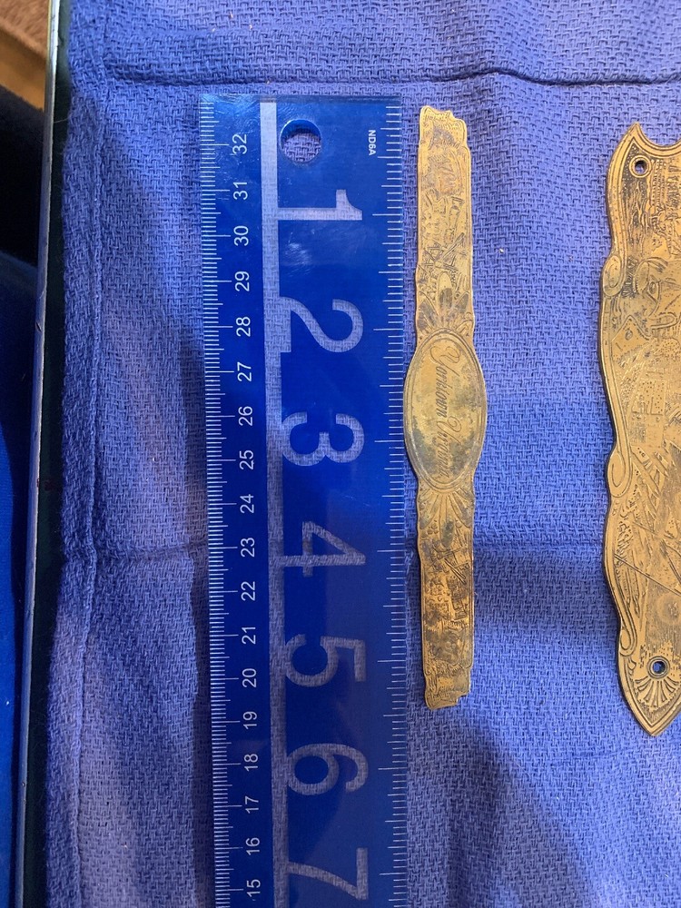 Decorative Brass Plates For Muzzle Loader Rifles (112)