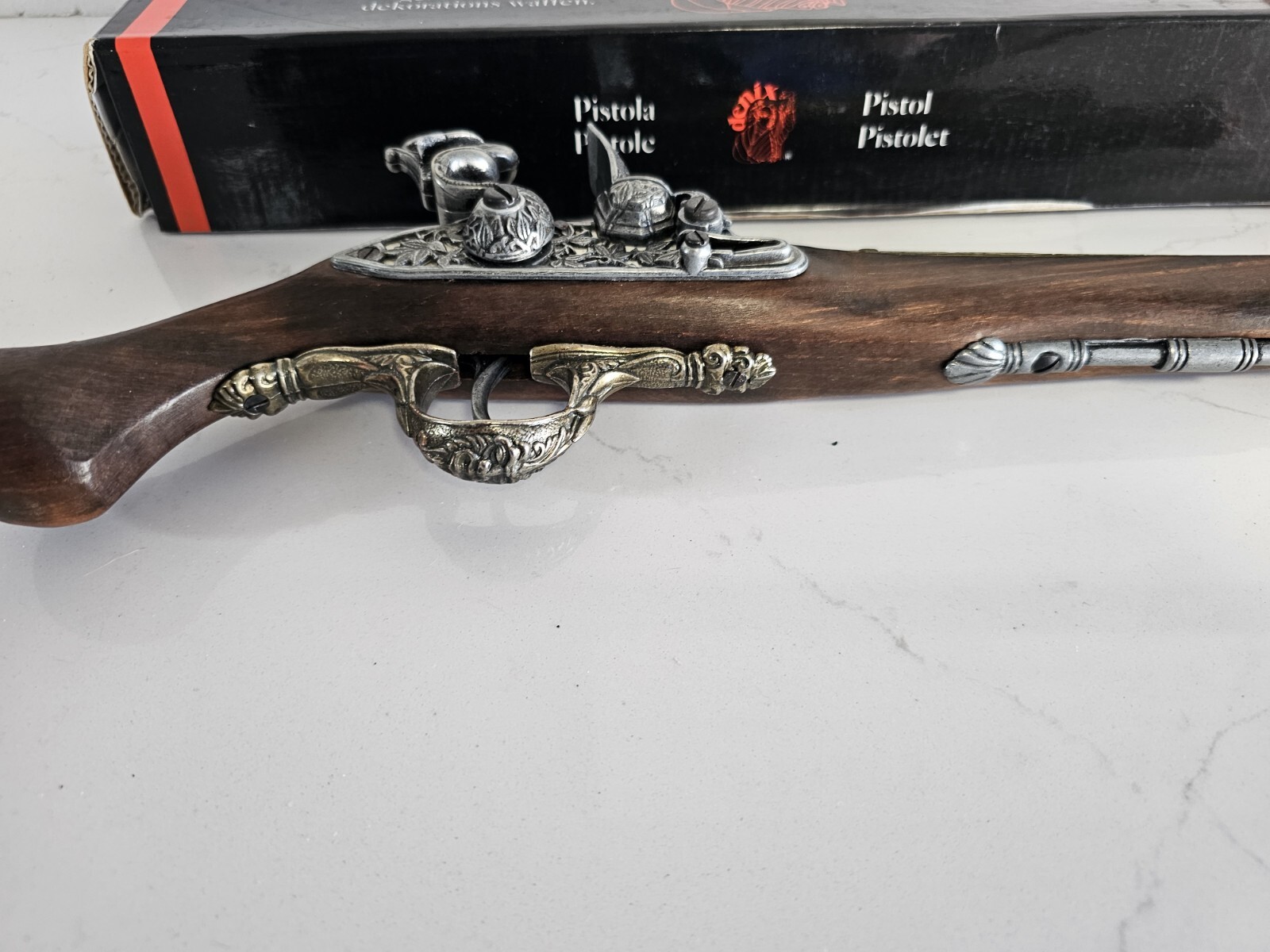 Denix Reproduction 18th Century Flintlock Pistol Non-Firing 1032 - L RARE