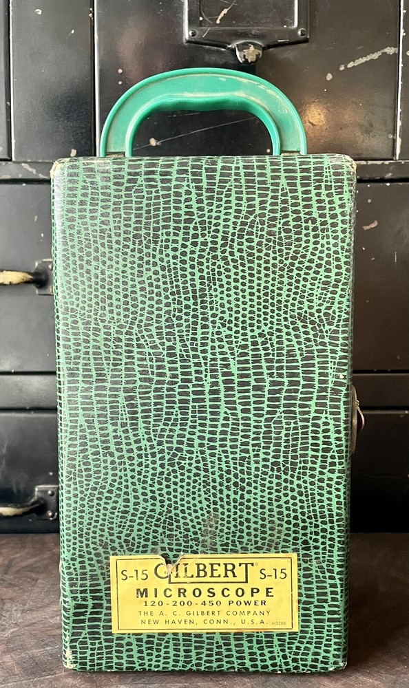 Gilbert Microscope Vintage S-15 with Case