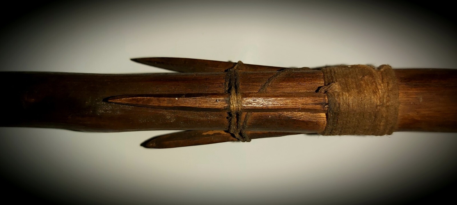 Northwest Coast; Coast Salish, fishing spears/harpoons (19th century).