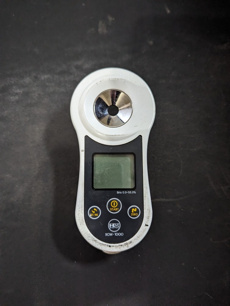 HM Digital Digital Refractometer SCM-1000 Brix Reader READ DESCRIPTION