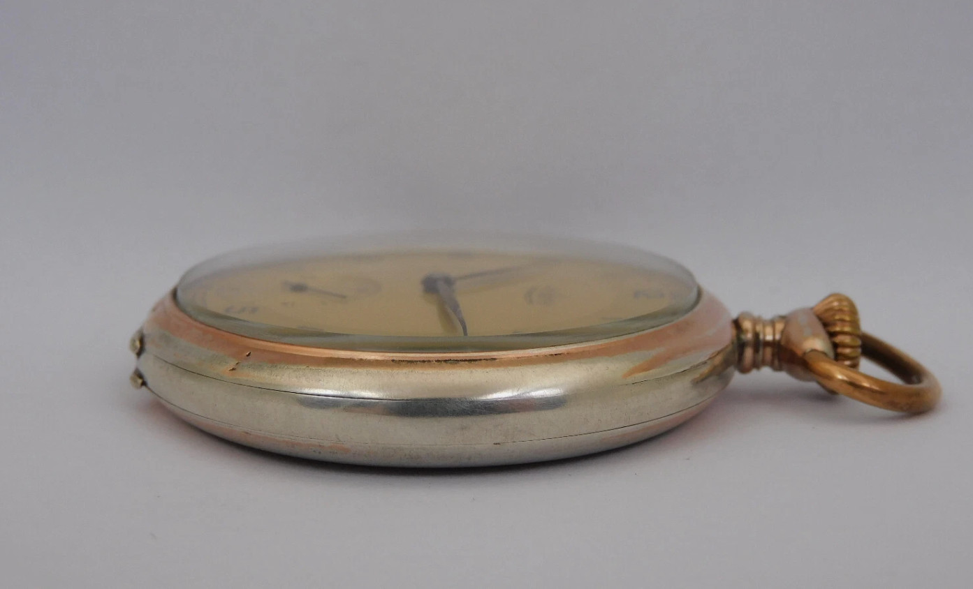 Working pocket watch silver PERFECTA silver pocket watch working C111