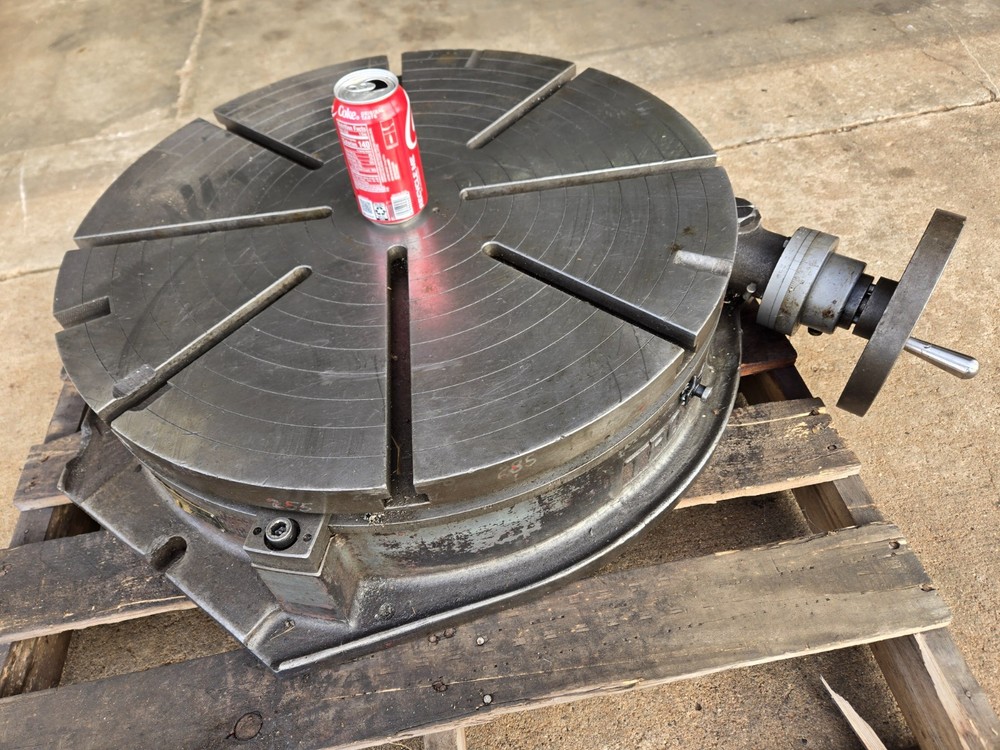 Troke 25" Horizontal Rotary Table Model R-25