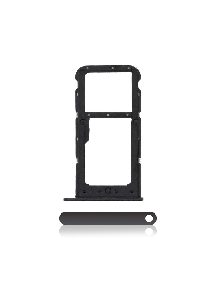 Replacement Sim Tray Compatible For Huawei Honor 9N (Midnight Black)