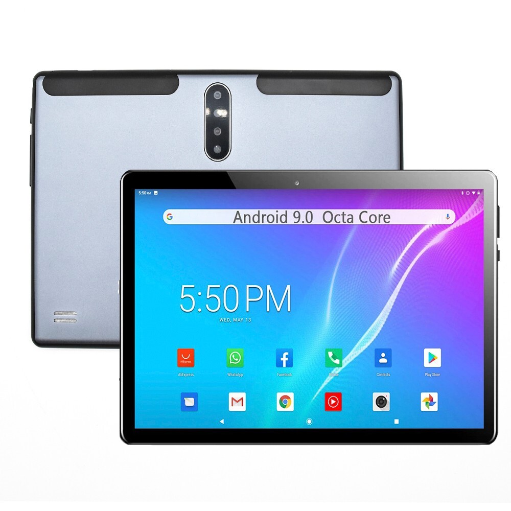 Android 10 Ten Core 8 Inch HD Game Tablet Computer PC GPS Wifi Bundle Keyboard