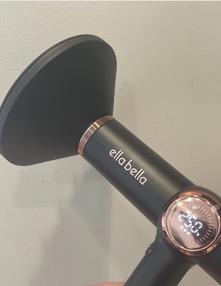 ELLA BELLA® Professional Ionic Hair Blow Dryer with Diffuser - Open Box