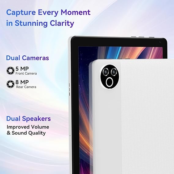 10.1 inch Android 14 Tablet 20+64GB Touchscreen Hexa-core Processor Wi-Fi IPS