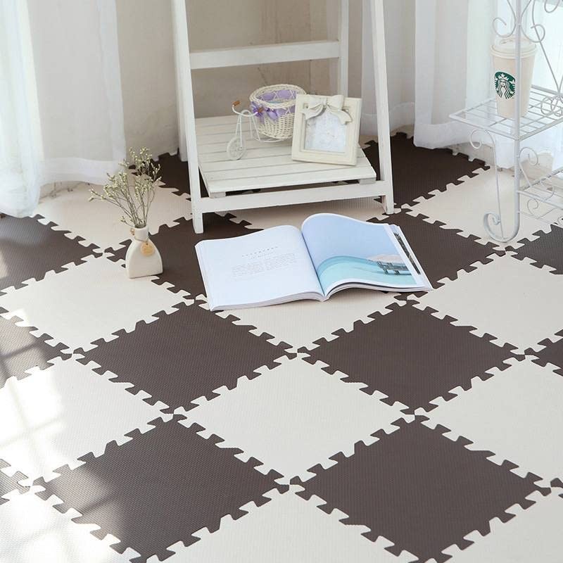 18 Pieces Foam Play Mat, Interlocking Playmat Tiles, Foam Floor Mat Tiles, Pu...