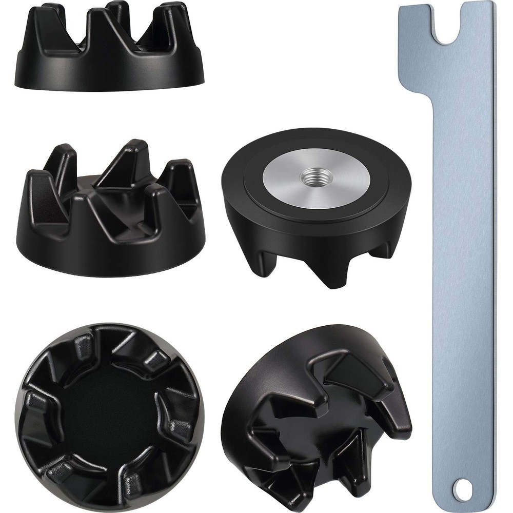 Mudder 5 Packs 9704230 Blender Coupler Coupling Replacment Black