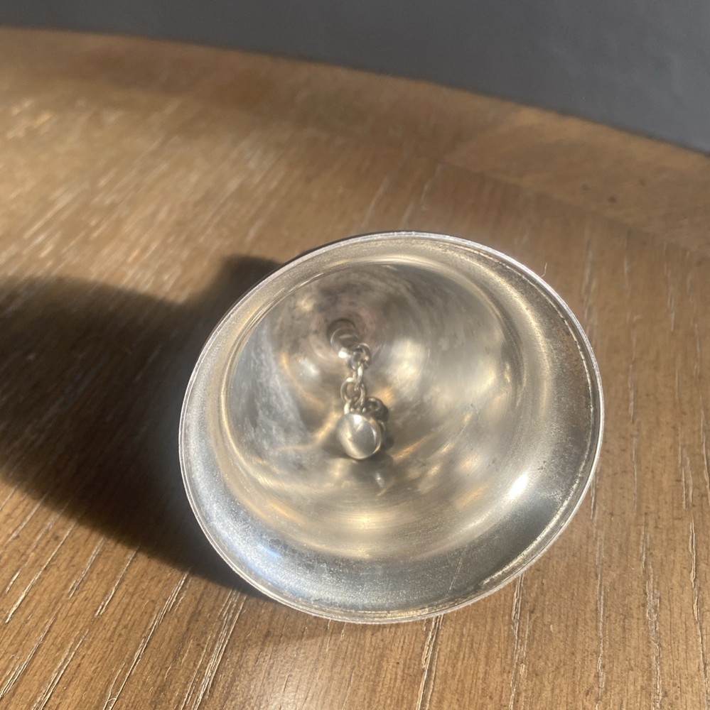 EALES Hand Service Bell Silverplated
