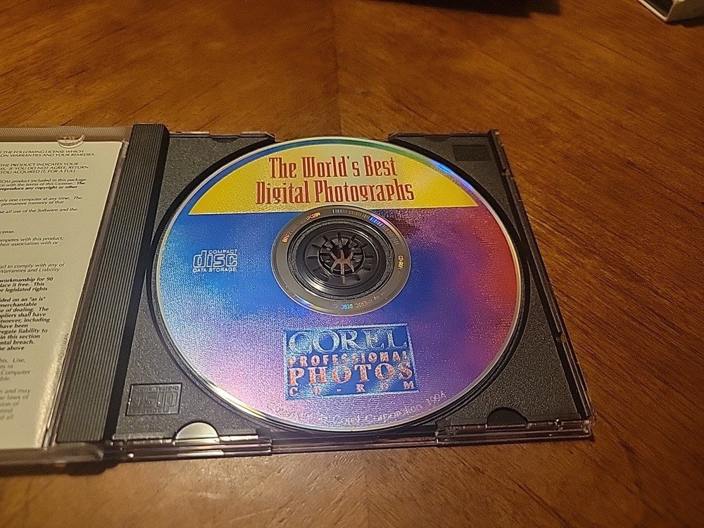 PC COMPUTER COREL PROFESSIONAL PHOTOS CD ROM INSTALLATION GUIDE