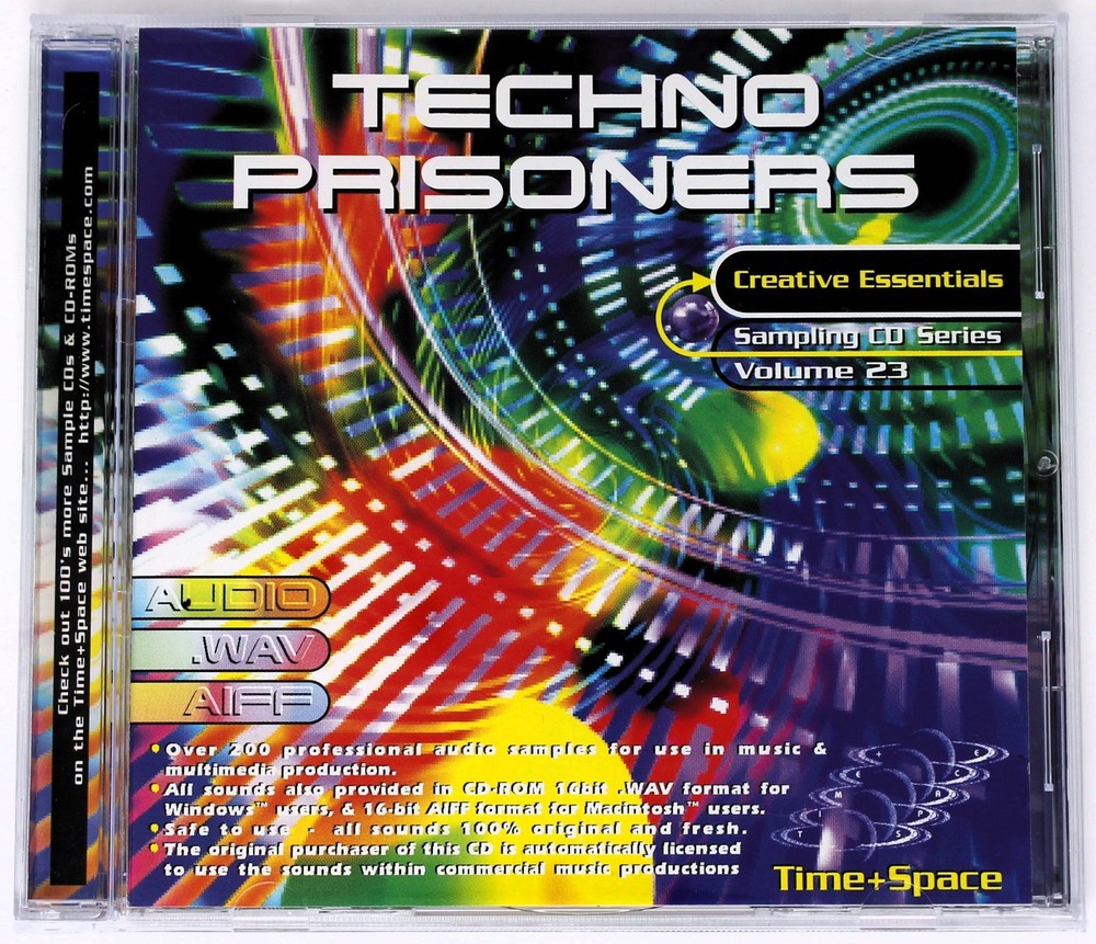 Zero-G Creative Essentials 23 Techno Prisoners Sample/Sound Library/Sampling CD