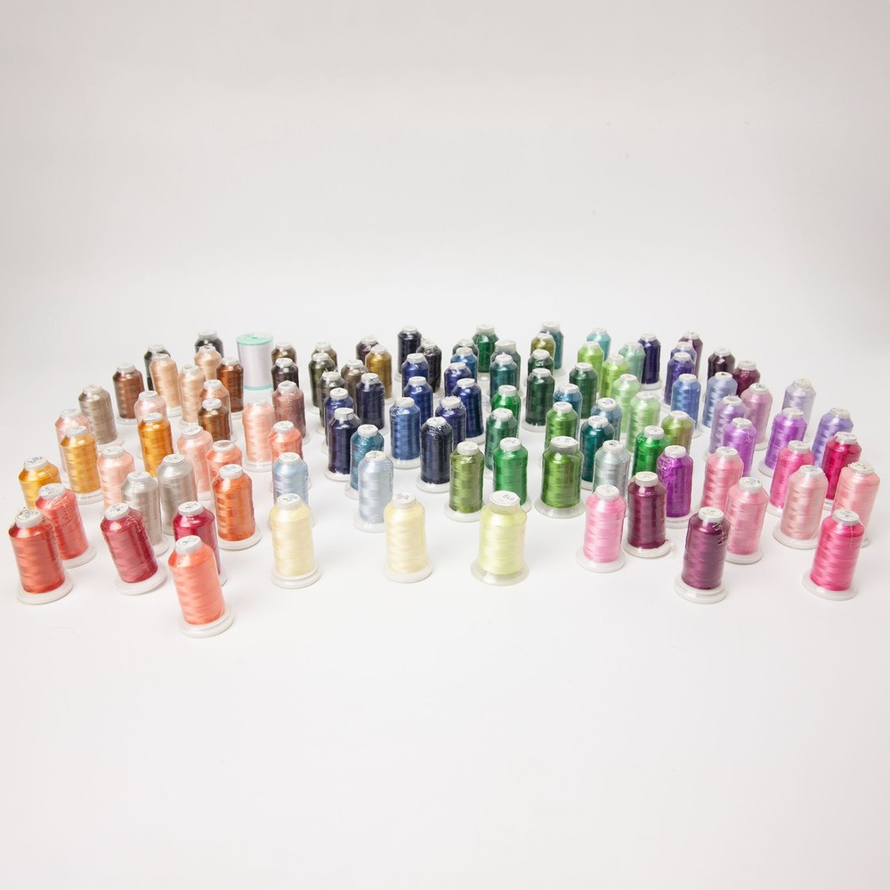 Machine Embroidery Thread 500m Lot 107 Spools Thread Art