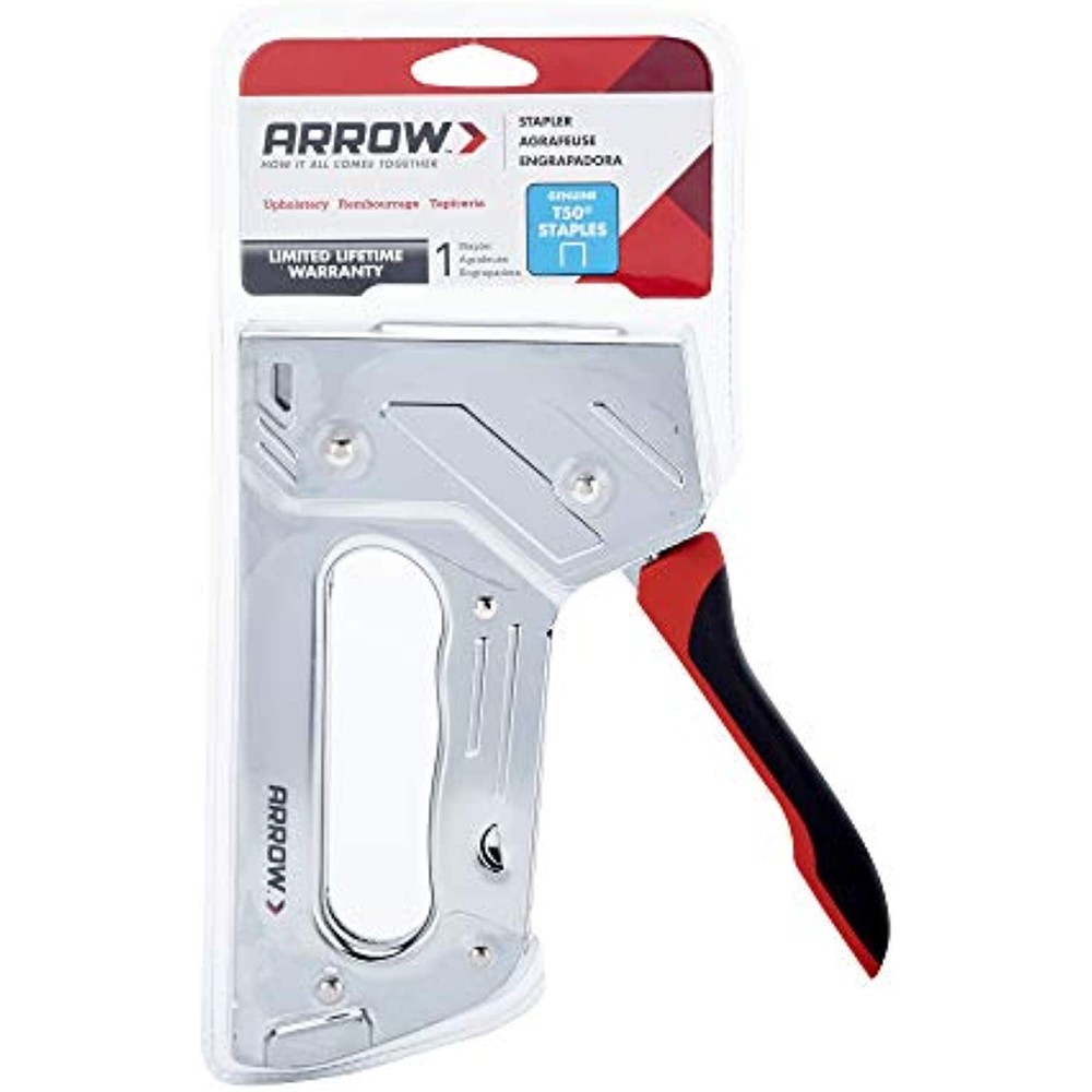 Arrow T55BL Chrome Plated GP Stapler