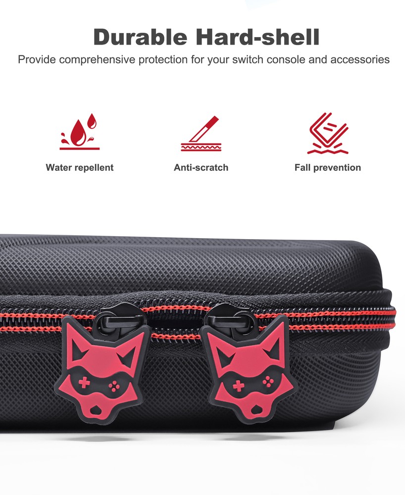 Switch 2 Case+ Storage Grip Caps+ 2 Screen Protectors+Scratch Protection Cover