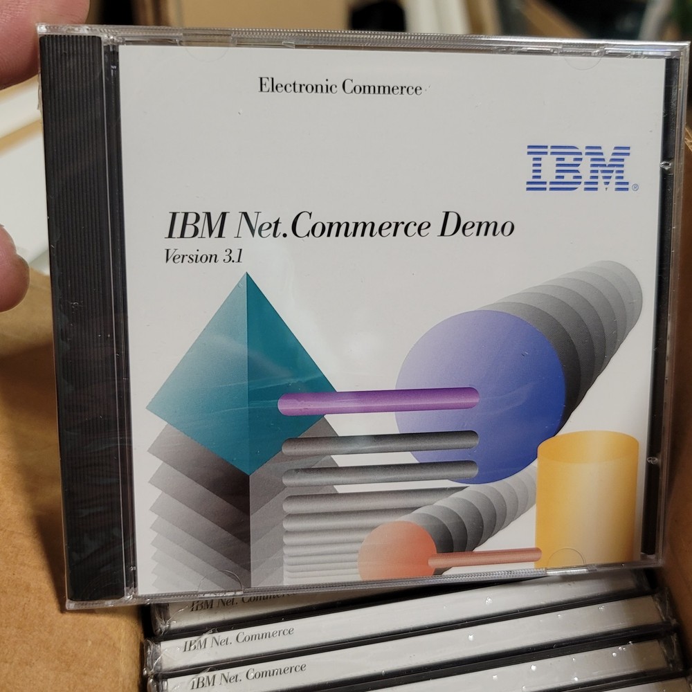 IBM Net. Commerce Demo Version 3.1 CD-ROM Software Electronic Commerce SEALED
