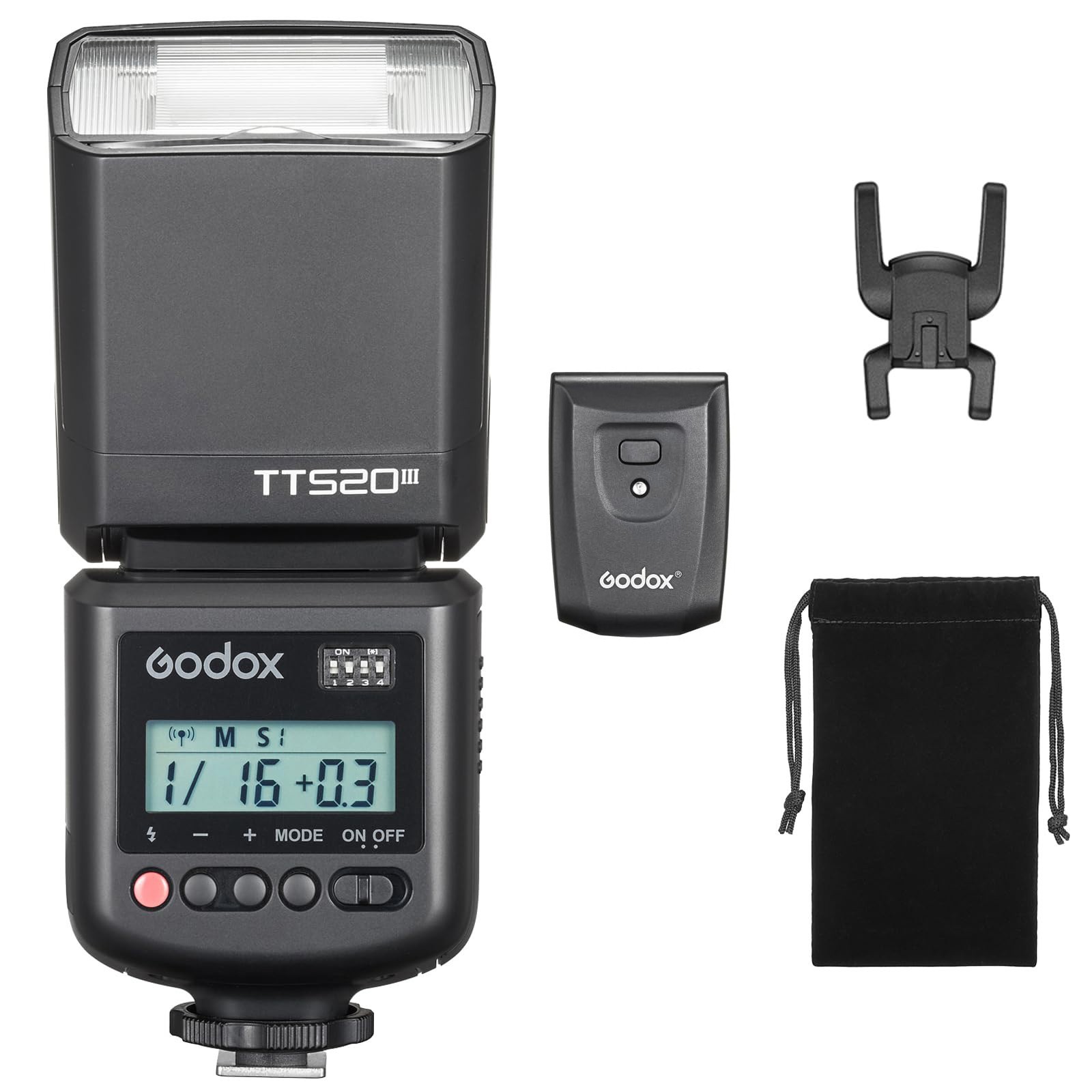 Godox TT520III Camera Flash for Sony Canon Nikon Panasonic Olympus Pentax