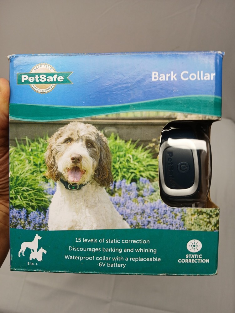 PetSafe Bark Collar Control Dog 8 lbs and Up Static Correction PBC00-1663 NEW
