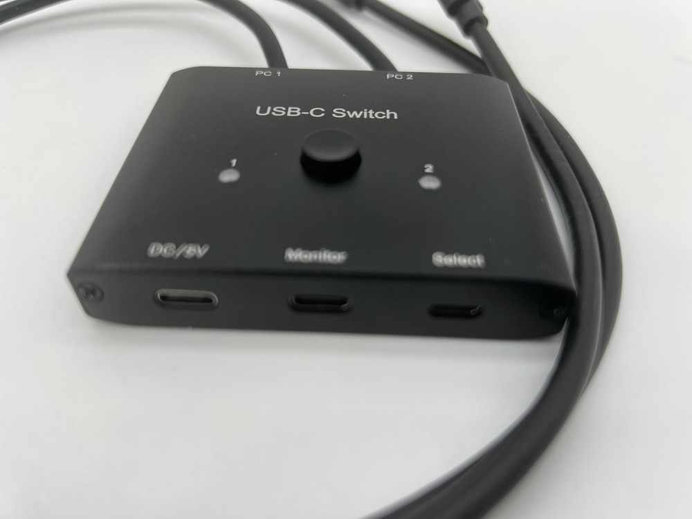 USB C Switch, Bi-Directional USB C Switcher, 2 Computers - USB Type C KVM Switch
