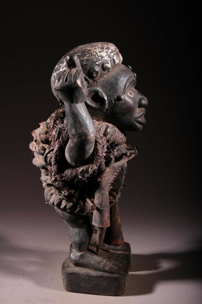 Art African Statue Fetish Bakongo 2021