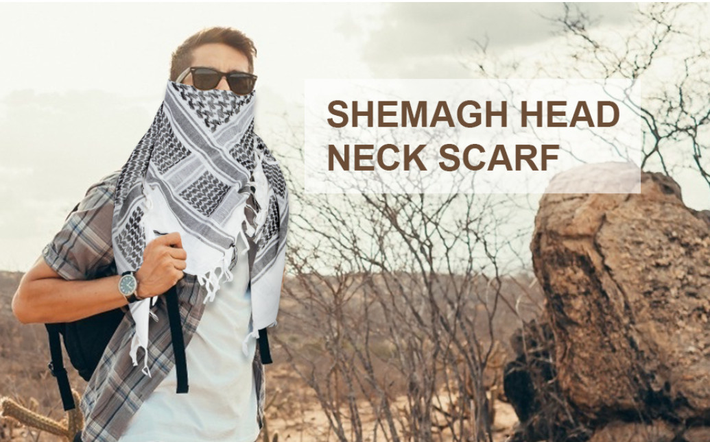 Keffiyeh Arab Scarf Palestine Original Arafat Shemagh Wholesale Woven LRG size