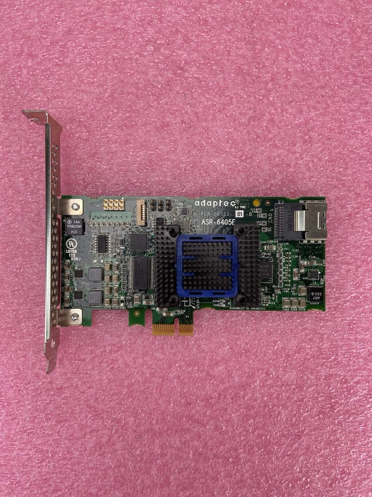Adaptec ASR-6405E SCSI Controller Card