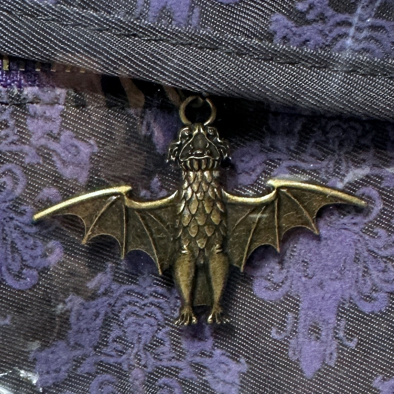 Disney Parks The Haunted Mansion Wallpaper Backpack Shoulder Bag 15"