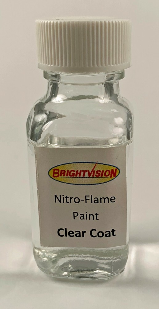 Brightvision CLEAR COAT Nitro-Flame Redline Restoration & Custom Paint - CLEAR
