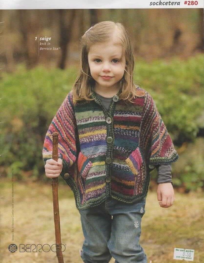 BERROCO SOCKCETERA # 280 KNIT PATTERN BOOKLET