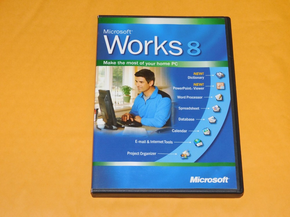 Microsort Works 8 (Windows PC, 2004) Fast Free Shipping
