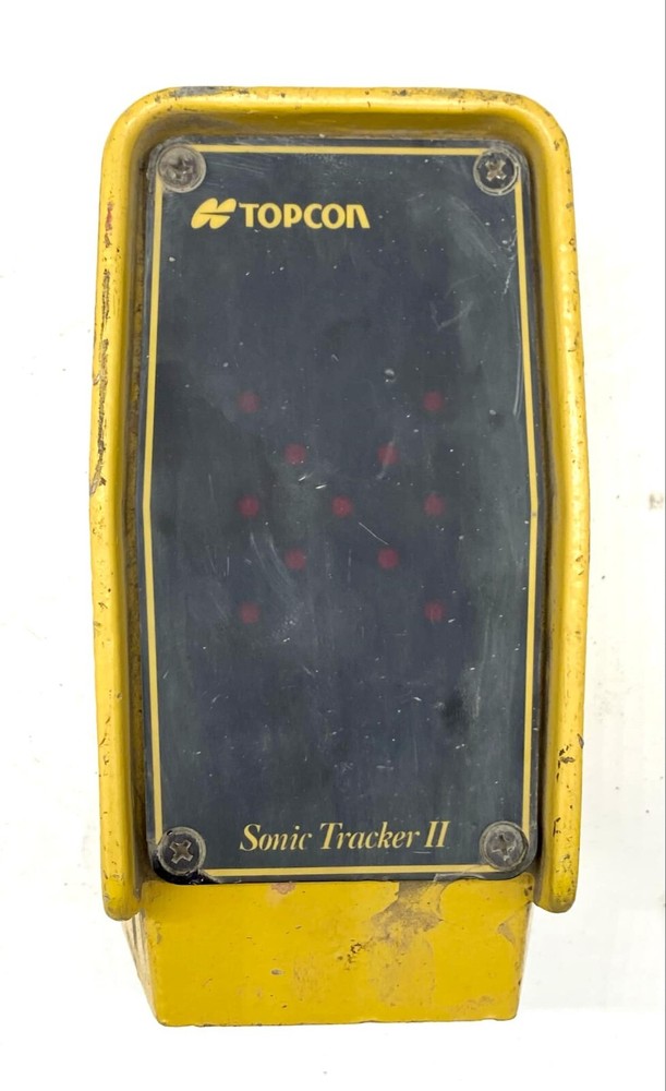 TOPCON SYSTEM FOUR PLUS + 9160P Control Box, SONIC TRACKER II 9142 w/ Case