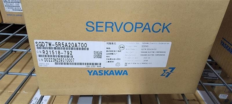 Yaskawa Servo Pack SGD7W-5R5A20A700