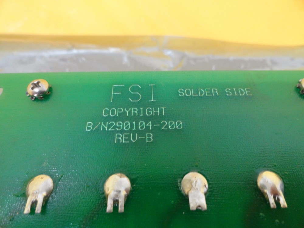 FSI International 233-5002-00 PC Pneumatic Interface Board PCB Working Surplus