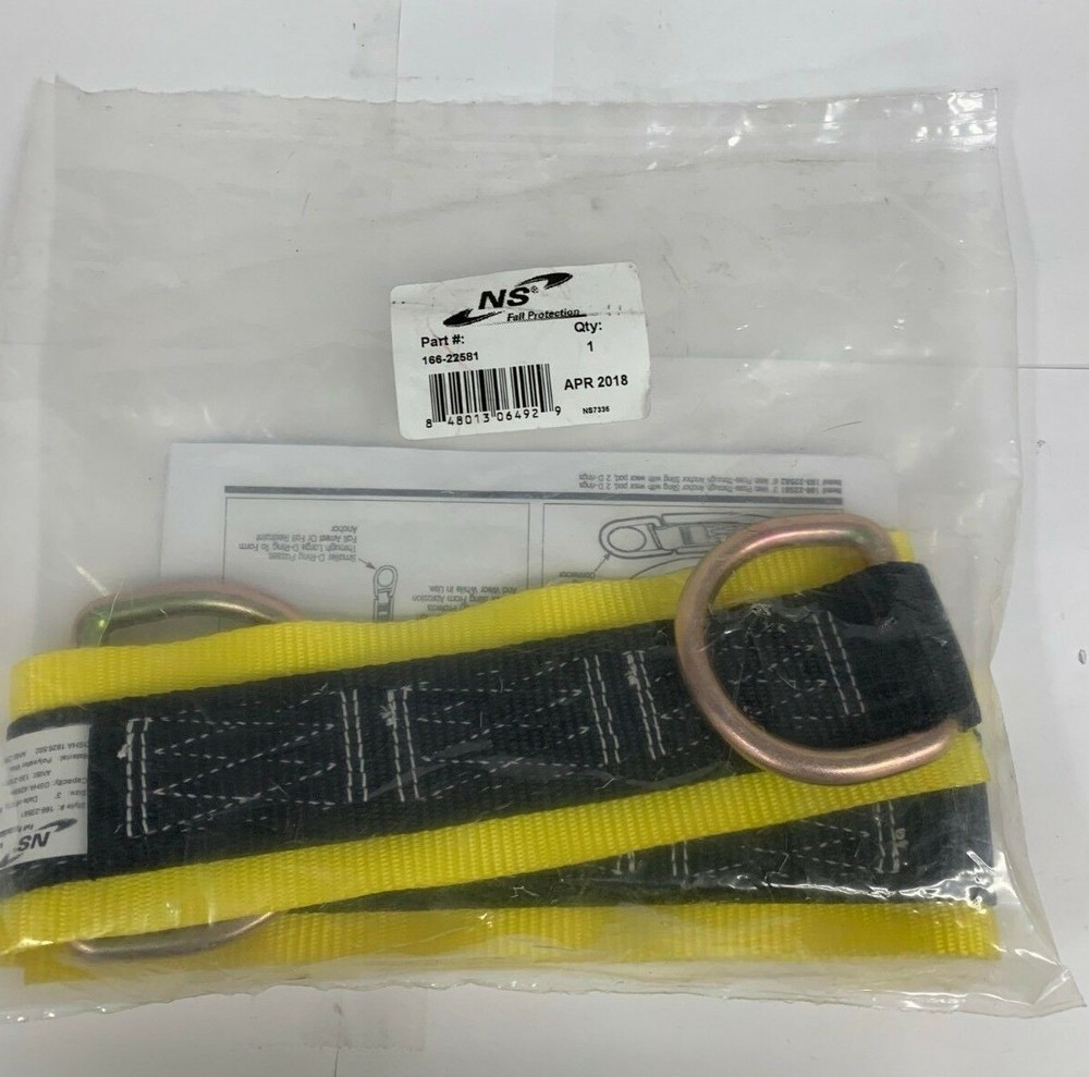NS 166-22581 3' Fall Protection Anchor Strap