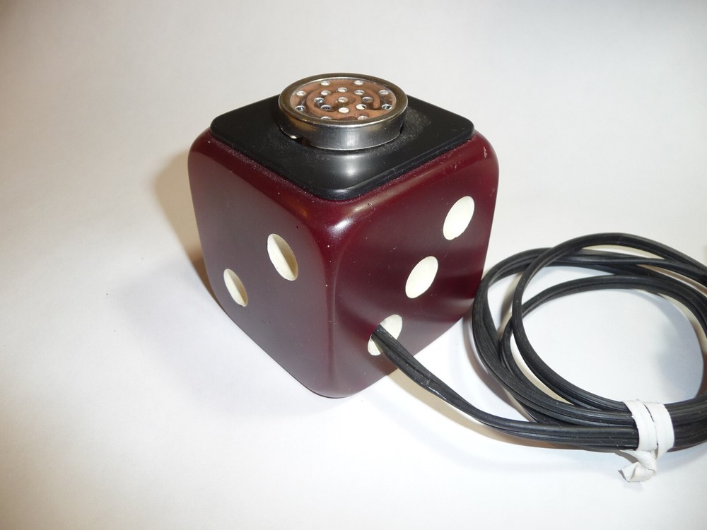 Red Die Electric Cigar Table Lighter