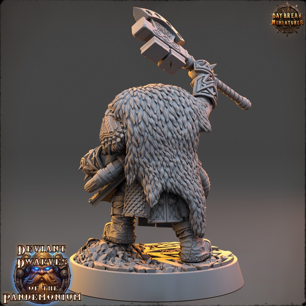 Deviant Dwarf Lord Zigmond | DayBreak Miniatures |